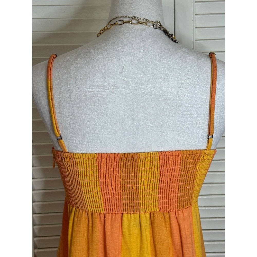Show Me Your Mumu Magnolia Sun Kissed Stripe Midi Dress  M Bohemian Festival - Picture 11 of 11